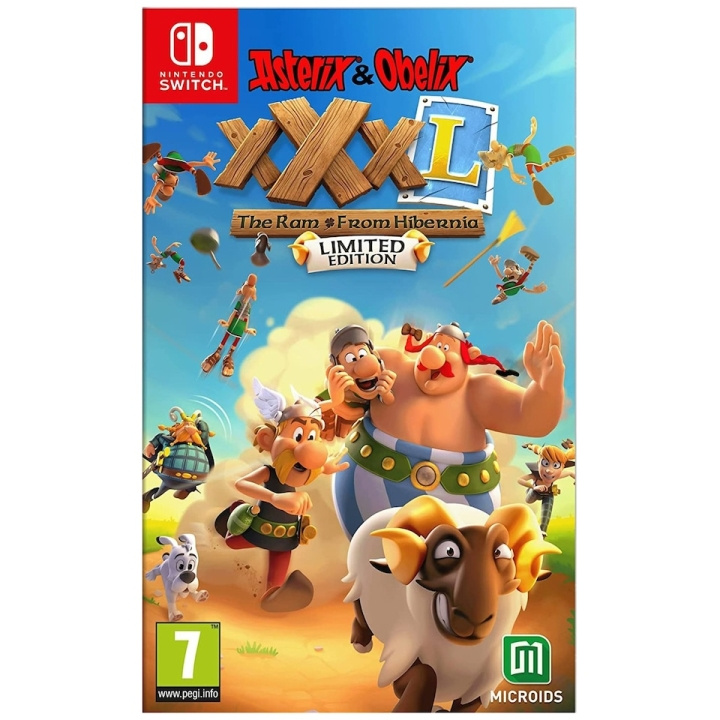 Asterix & Obelix XXXL: The Ram From Hibernia (Limited Edition) (Switch) i gruppen HJEMMEELEKTRONIK / Spilkonsoller og tilbehør / Nintendo Switch / Spil hos TP E-commerce Nordic AB (D01253)