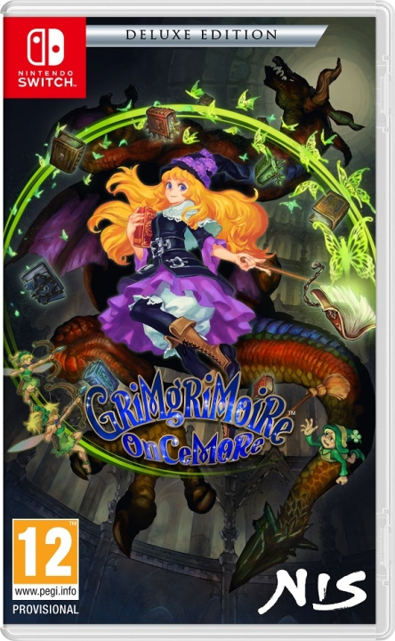 GrimGrimoire OnceMore (Deluxe Edition) (Switch) i gruppen HJEMMEELEKTRONIK / Spilkonsoller og tilbehør / Nintendo Switch / Spil hos TP E-commerce Nordic AB (D01258)