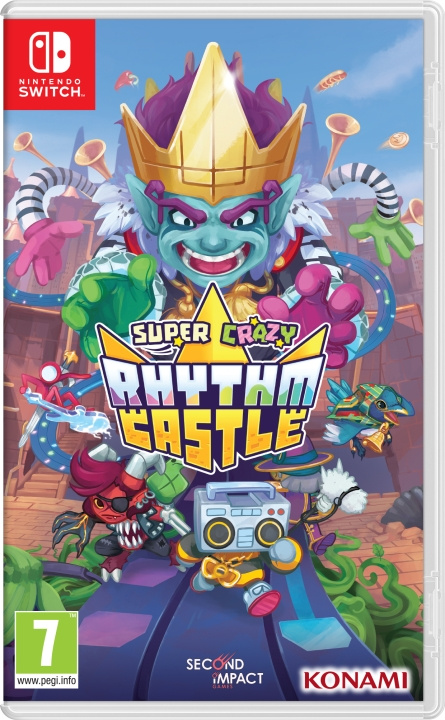 Super Crazy Rhythm Castle (Switch) i gruppen HJEMMEELEKTRONIK / Spilkonsoller og tilbehør / Nintendo Switch / Spil hos TP E-commerce Nordic AB (D01325)