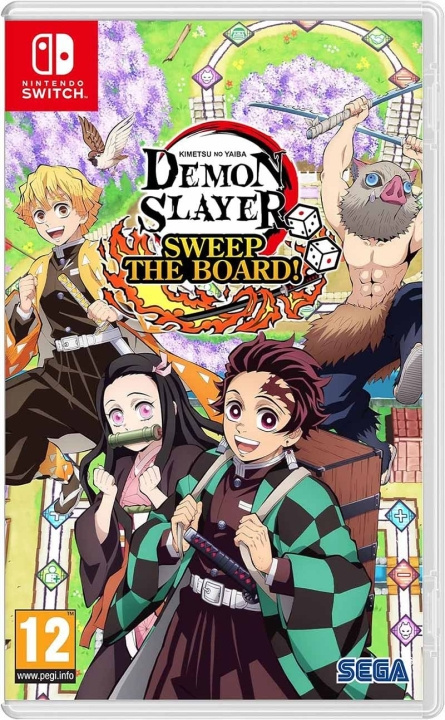 Demon Slayer -Kimetsu no Yaiba- Sweep the Board! (Switch) i gruppen HJEMMEELEKTRONIK / Spilkonsoller og tilbehør / Nintendo Switch / Spil hos TP E-commerce Nordic AB (D01357)