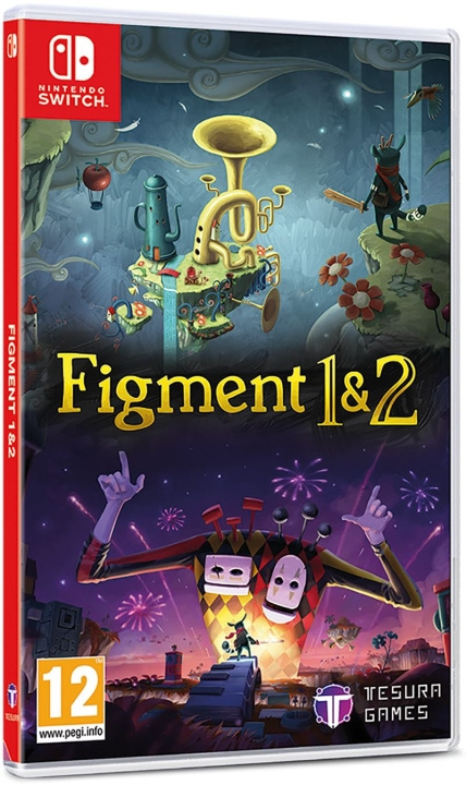 Figment 1 & 2 (Switch) i gruppen HJEMMEELEKTRONIK / Spilkonsoller og tilbehør / Nintendo Switch / Spil hos TP E-commerce Nordic AB (D01360)