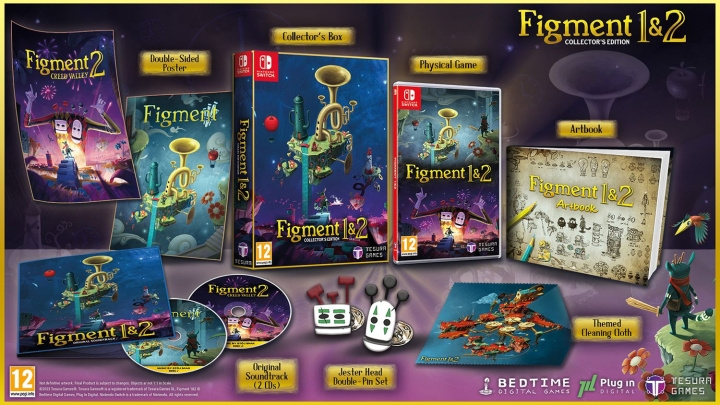 Figment 1 & 2 (Collectors Edition) (Switch) i gruppen HJEMMEELEKTRONIK / Spilkonsoller og tilbehør / Nintendo Switch / Spil hos TP E-commerce Nordic AB (D01361)