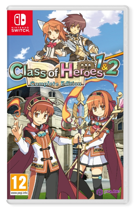 Class of Heroes 1+2 (Switch) i gruppen HJEMMEELEKTRONIK / Spilkonsoller og tilbehør / Nintendo Switch / Spil hos TP E-commerce Nordic AB (D01363)