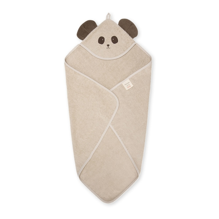 That\'s Mine Mivo Hooded Towel Panda i gruppen LEGETØJ, BØRN & BABY / Børnetekstiler / Bad tilbehør hos TP E-commerce Nordic AB (D01389)