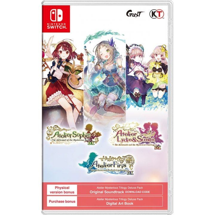 Atelier Mysterious Trilogy Deluxe Pack (Import) (Switch) i gruppen HJEMMEELEKTRONIK / Spilkonsoller og tilbehør / Nintendo Switch / Spil hos TP E-commerce Nordic AB (D01457)