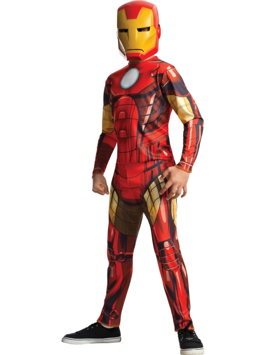 Rubies Marvel Costume - Iron Man (132 cm) i gruppen LEGETØJ, BØRN & BABY / Legetøj / Udklædning hos TP E-commerce Nordic AB (D01482)