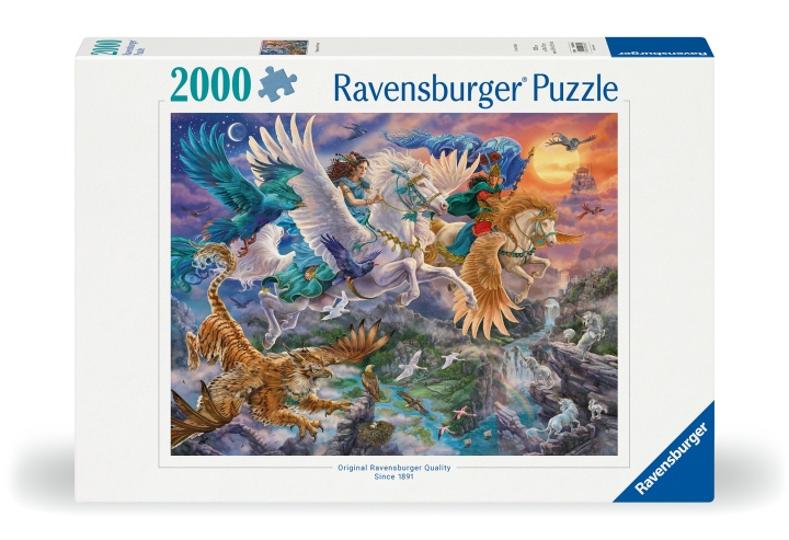 Ravensburger Puslespil Pegasus og venner 2000p (12000806) i gruppen SPORT, FRITID & HOBBY / Hobby / Puslespil hos TP E-commerce Nordic AB (D01487)