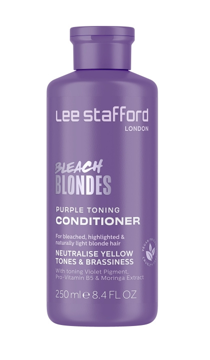 Lee Stafford Bleach Blondes Purple Toning Conditioner 250 ml i gruppen SKØNHED & HELSE / Hår og styling / Hårpleje / Balsam hos TP E-commerce Nordic AB (D01493)