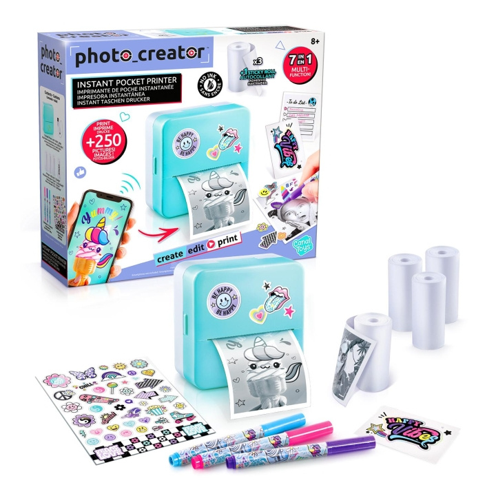 Studio Creator Photo Creator - Instant Pocket Printer (12317) i gruppen LEGETØJ, BØRN & BABY / Legetøj / Hobbyartikler hos TP E-commerce Nordic AB (D01510)