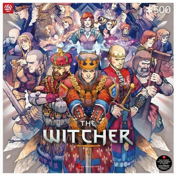 Good Loot - Gaming-puslespil: The Witcher Northern Realms, 500 brikker i gruppen SPORT, FRITID & HOBBY / Hobby / Puslespil hos TP E-commerce Nordic AB (D01553)