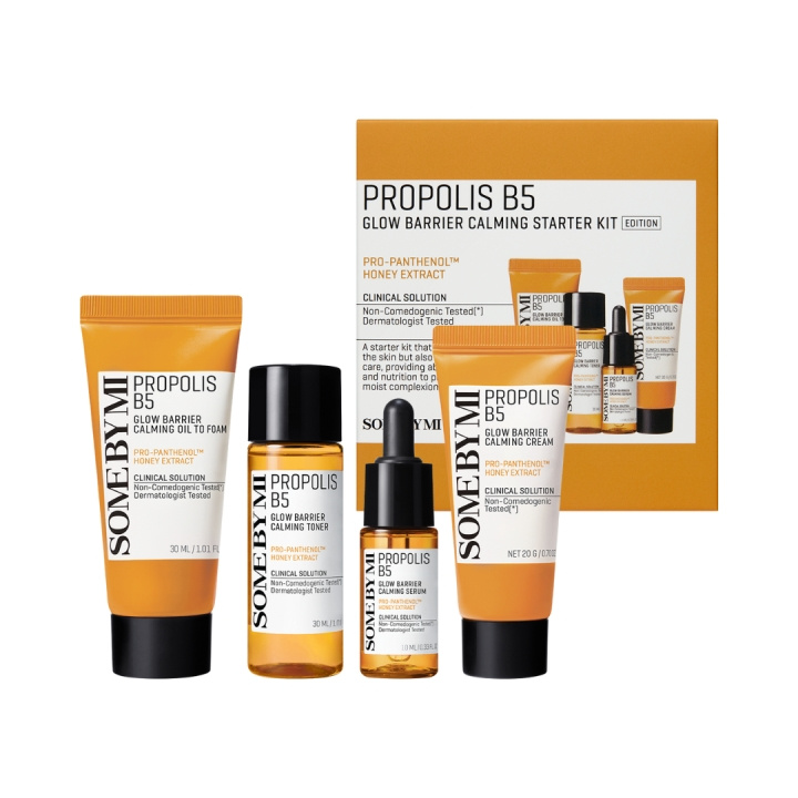 Some By Mi Propolis B5 Glow Barrier Calming Starter Kit i gruppen SKØNHED & HELSE / Gaveæske / Gaveæske til hende hos TP E-commerce Nordic AB (D01593)