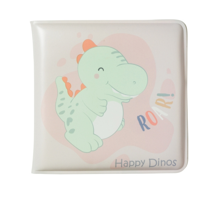 SARO Baby Bathing book - Happy Dinos (SAO33901) i gruppen LEGETØJ, BØRN & BABY / Udeleg & Sport / Vandleg, bad og strand hos TP E-commerce Nordic AB (D01595)