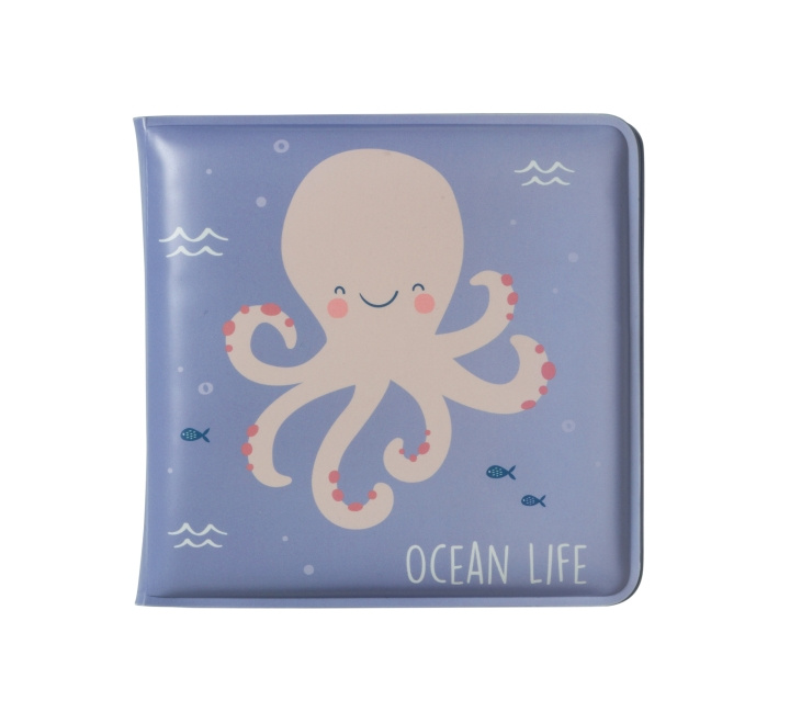 SARO Baby Bathing book - Ocean Life (SAO33902) i gruppen LEGETØJ, BØRN & BABY / Udeleg & Sport / Vandleg, bad og strand hos TP E-commerce Nordic AB (D01596)