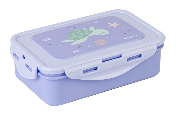 SARO Baby SARO - Lunch Box - Blue (SAO70061) i gruppen LEGETØJ, BØRN & BABY / Mad & Drikke / Børnebestik og tallerkener hos TP E-commerce Nordic AB (D01599)