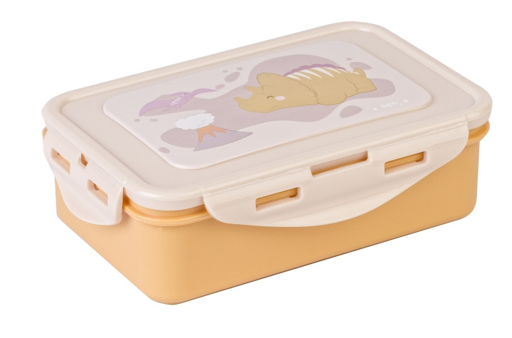 SARO Baby SARO - Lunch Box - Mustard (SAO70062) i gruppen LEGETØJ, BØRN & BABY / Mad & Drikke / Børnebestik og tallerkener hos TP E-commerce Nordic AB (D01600)