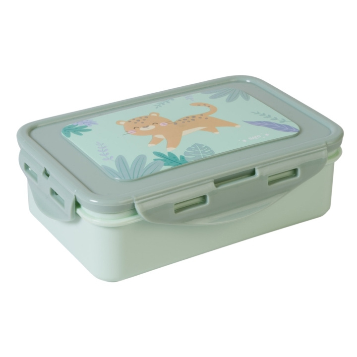 SARO Baby SARO - Lunch Box - Hunter Mint (SAO70064) i gruppen LEGETØJ, BØRN & BABY / Mad & Drikke / Børnebestik og tallerkener hos TP E-commerce Nordic AB (D01601)