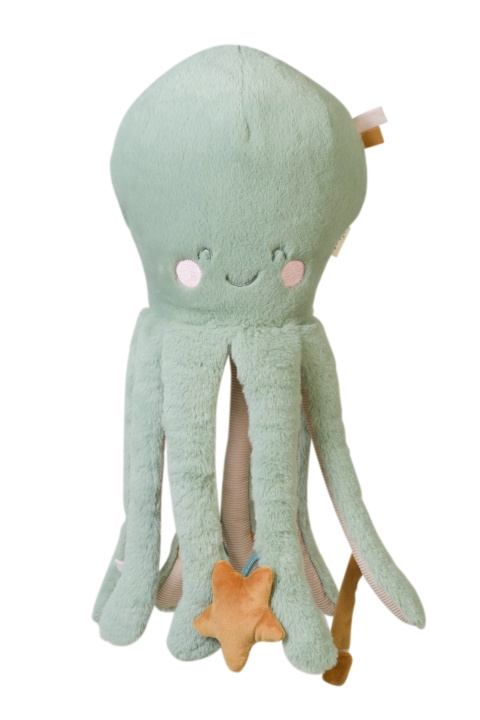 SARO Baby SARO - Ocean Life - Giant Multi-Activity - Teddy Bear - Hunter Mint (SAO31151) i gruppen LEGETØJ, BØRN & BABY / Babyleg (0-3 år) / Tøjdyr hos TP E-commerce Nordic AB (D01615)