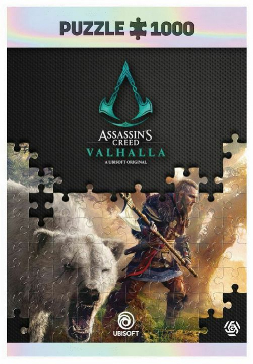 Good Loot - Premium puslespil Assassin\'s Creed Valhalla: Eivor & Isbjørn, 1000 brikker i gruppen SPORT, FRITID & HOBBY / Hobby / Puslespil hos TP E-commerce Nordic AB (D01642)