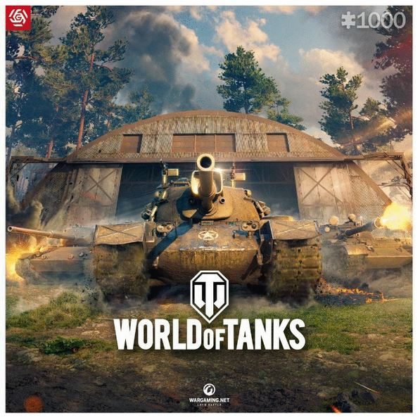 Good Loot - Gaming-puslespil: World of Tanks Roll Out, 1000 brikker i gruppen SPORT, FRITID & HOBBY / Hobby / Puslespil hos TP E-commerce Nordic AB (D01645)