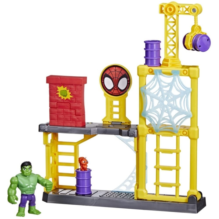 Spidey and His Amazing Friends - Power Smash Hulk (F3717) i gruppen LEGETØJ, BØRN & BABY / Legetøj / Legesæt hos TP E-commerce Nordic AB (D01667)