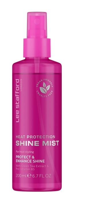 Lee Stafford Heat Protection Shine Mist 200 ml i gruppen SKØNHED & HELSE / Hår og styling / Hårpleje / Varme beskyttelse hos TP E-commerce Nordic AB (D01668)