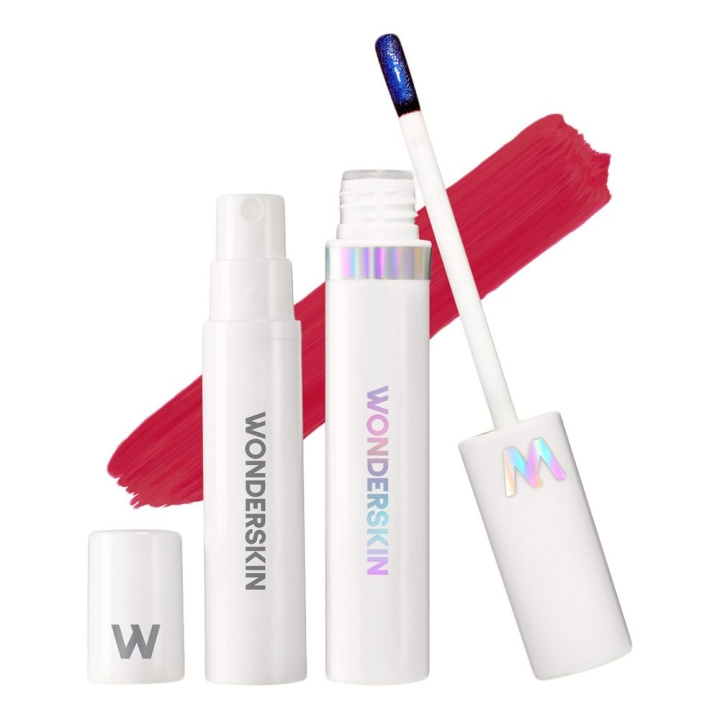 Wonderskin Wonder Blading Lip Stain Kit First Kiss Tranebær i gruppen SKØNHED & HELSE / Makeup / Læber / Lip liner hos TP E-commerce Nordic AB (D01677)