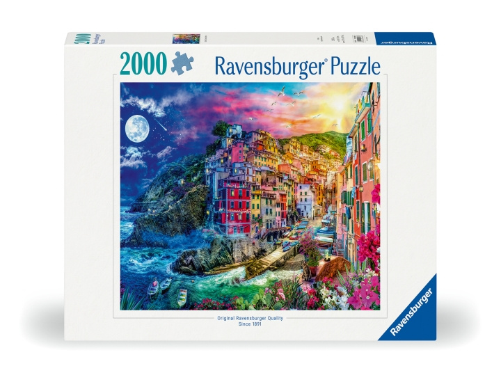 Ravensburger Puslespil Colorful Cinque Terre 2000p (12000803) i gruppen SPORT, FRITID & HOBBY / Hobby / Puslespil hos TP E-commerce Nordic AB (D01710)