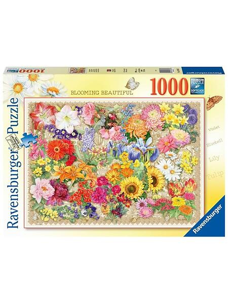 Ravensburger Puslespil - Blomstrende smuk 1000p (12000121) i gruppen SPORT, FRITID & HOBBY / Hobby / Puslespil hos TP E-commerce Nordic AB (D01732)