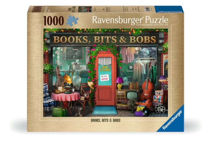 Ravensburger Puslespil - Bøger Bit\'s & Bobs 1000p (12000284) i gruppen SPORT, FRITID & HOBBY / Hobby / Puslespil hos TP E-commerce Nordic AB (D01736)