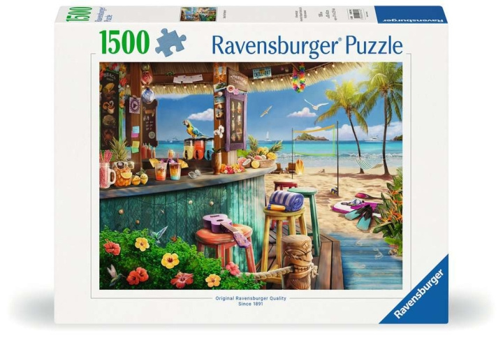 Ravensburger Puslespil - Beach Bar Breezes, 1500 brikker (12000743) i gruppen SPORT, FRITID & HOBBY / Hobby / Puslespil hos TP E-commerce Nordic AB (D01740)