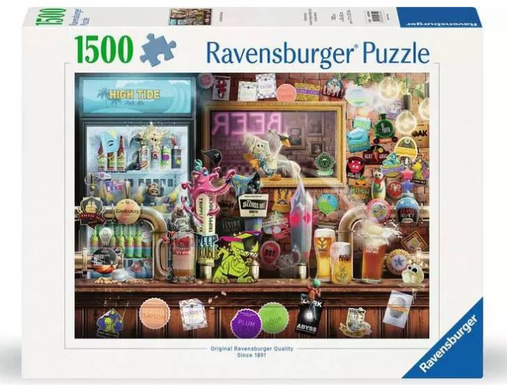 Ravensburger Puslespil - Craft Beer Bonanza 1500p (12000744) i gruppen SPORT, FRITID & HOBBY / Hobby / Puslespil hos TP E-commerce Nordic AB (D01741)