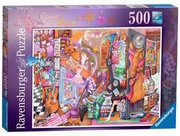 Ravensburger Puslespil - Student Days 500p (12000679) i gruppen SPORT, FRITID & HOBBY / Hobby / Puslespil hos TP E-commerce Nordic AB (D01747)