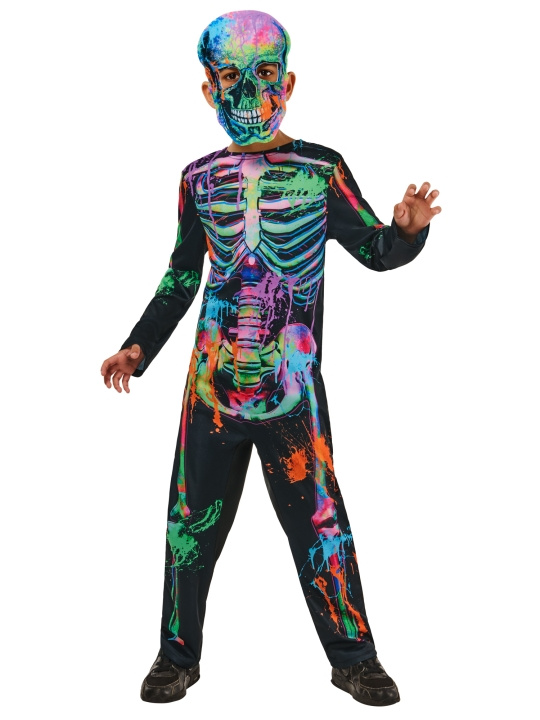 Rubies Halloween Costume - Bonesky Graffiti Skeleton (98-104 cm) i gruppen LEGETØJ, BØRN & BABY / Legetøj / Udklædning hos TP E-commerce Nordic AB (D01795)