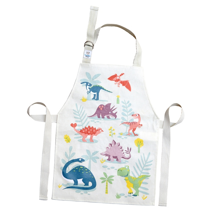 ThreadBear Apron - Dinosaur Friends - (TB4064) i gruppen LEGETØJ, BØRN & BABY / Legetøj / Docks og tilbehør hos TP E-commerce Nordic AB (D01808)