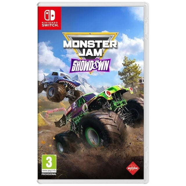 Monster Jam Showdown (Day 1 Edition) (Switch) i gruppen HJEMMEELEKTRONIK / Spilkonsoller og tilbehør / Nintendo Switch / Spil hos TP E-commerce Nordic AB (D01809)