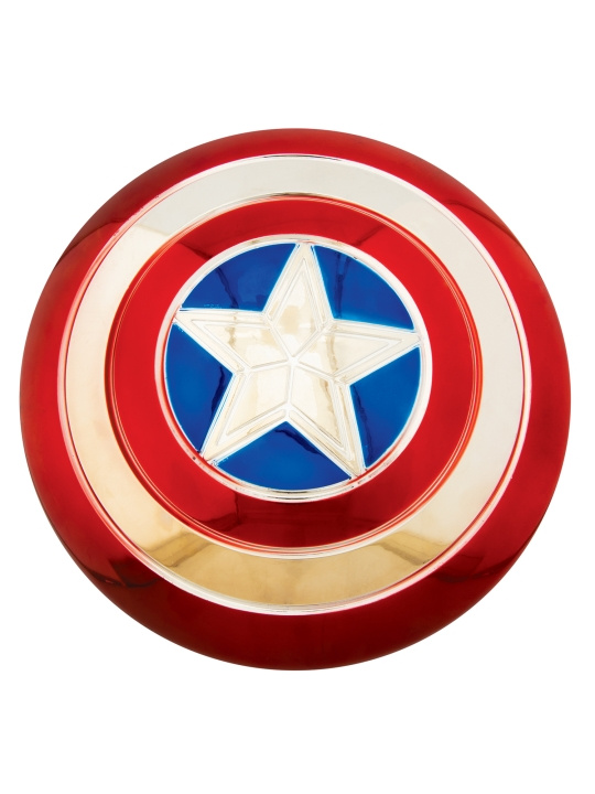 Rubies Captain America Electroplated Metallic 12 Shield (34947) i gruppen LEGETØJ, BØRN & BABY / Legetøj / Udklædning hos TP E-commerce Nordic AB (D01825)