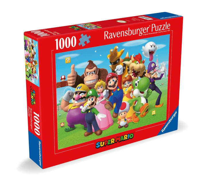 Ravensburger Puslespil Super Mario 1000p (12000455) i gruppen SPORT, FRITID & HOBBY / Hobby / Puslespil hos TP E-commerce Nordic AB (D01849)