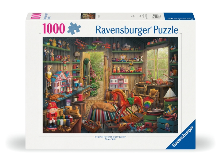 Ravensburger Puslespil Nostalgic Toys 1000p (12000576) i gruppen SPORT, FRITID & HOBBY / Hobby / Puslespil hos TP E-commerce Nordic AB (D01853)