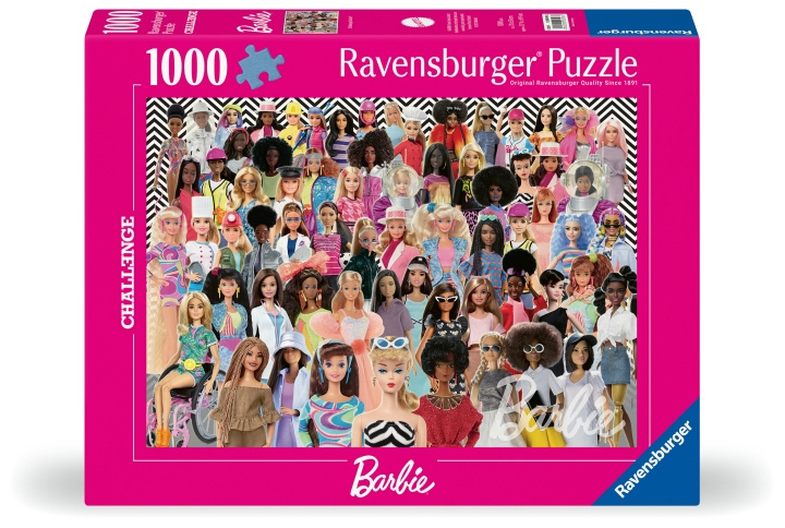 Ravensburger Puslespil Barbie Challenge 1000p (12000593) i gruppen SPORT, FRITID & HOBBY / Hobby / Puslespil hos TP E-commerce Nordic AB (D01854)