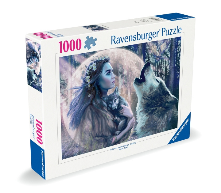 Ravensburger Puzzle The Magic of the Moonlight 1000p (12000621) i gruppen SPORT, FRITID & HOBBY / Hobby / Puslespil hos TP E-commerce Nordic AB (D01856)