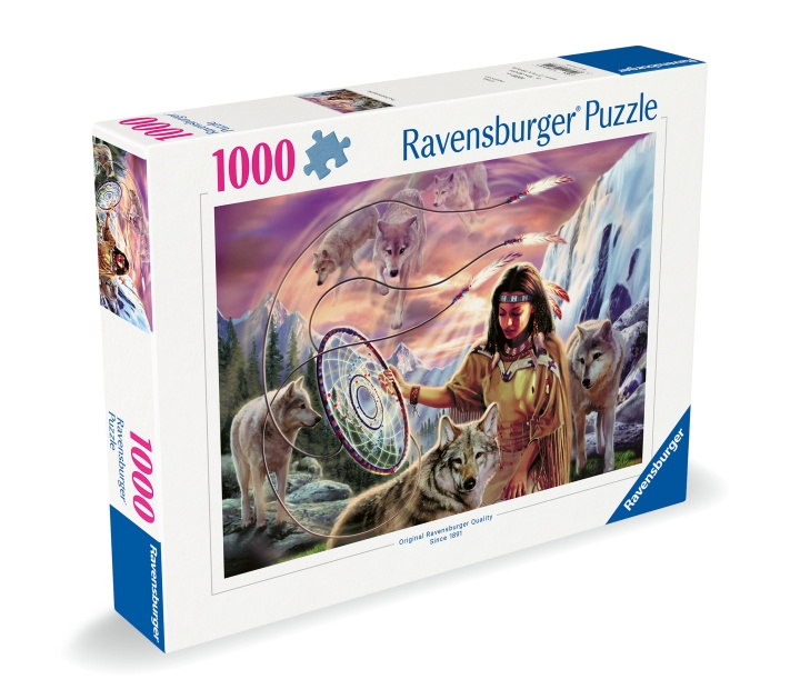 Ravensburger Puslespil Indian Spirit 1000p (12000624) i gruppen SPORT, FRITID & HOBBY / Hobby / Puslespil hos TP E-commerce Nordic AB (D01857)