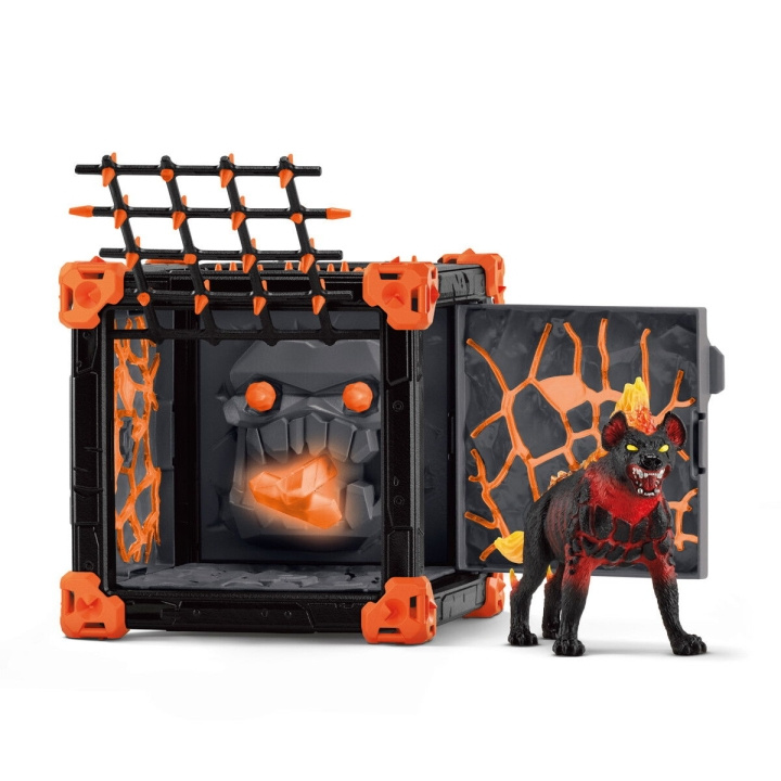 Schleich BattleCave Lava-hyæne (42674) i gruppen LEGETØJ, BØRN & BABY / Legetøj / Legetøj hos TP E-commerce Nordic AB (D01866)