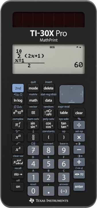 Texas Instruments TI-30X Pro Mathprint videnskabelig lommeregner i gruppen HJEM, HUS & HAVE / Kontorartikler / Andet hos TP E-commerce Nordic AB (D01910)