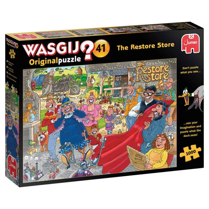 Wasgij Original #41, The Restore Store, 1000 brikker (JUM5020) i gruppen SPORT, FRITID & HOBBY / Hobby / Puslespil hos TP E-commerce Nordic AB (D01925)