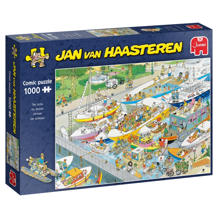 Jan van Haasteren Låsene (1000 brikker) i gruppen SPORT, FRITID & HOBBY / Hobby / Puslespil hos TP E-commerce Nordic AB (D01934)