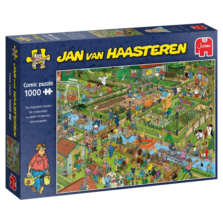 Jan van Haasteren Grøntsagshaven (1000 brikker) i gruppen SPORT, FRITID & HOBBY / Hobby / Puslespil hos TP E-commerce Nordic AB (D01936)