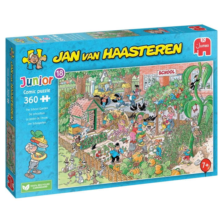 Jan van Haasteren Junior - Skolehaven (360 brikker) i gruppen LEGETØJ, BØRN & BABY / Legetøj / børns puslespil hos TP E-commerce Nordic AB (D01940)