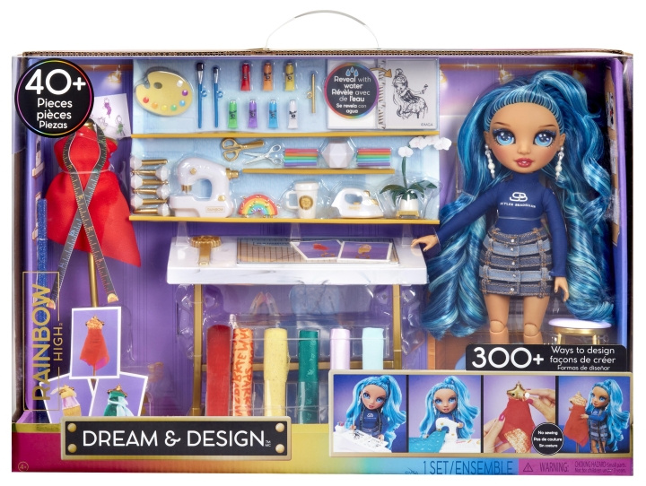 Rainbow high Dream & Design Fashion Studio Playset (w/ doll) (587514) i gruppen LEGETØJ, BØRN & BABY / Legetøj / Hobbyartikler hos TP E-commerce Nordic AB (D01953)