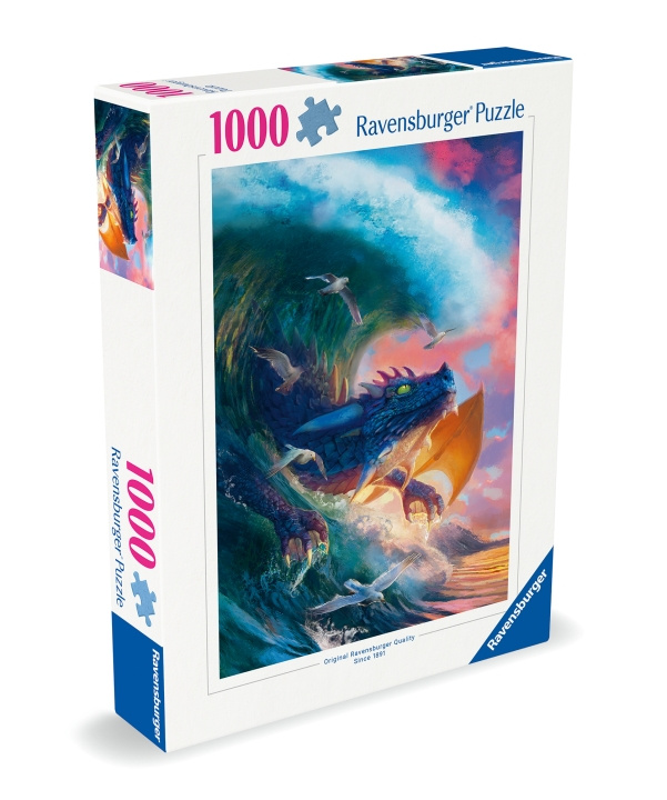 Ravensburger Puslespil Dragon Race 1000p (12000622) i gruppen SPORT, FRITID & HOBBY / Hobby / Puslespil hos TP E-commerce Nordic AB (D01990)