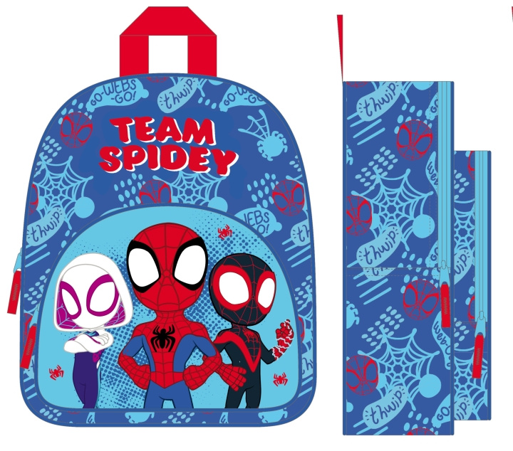 Undercover Spidey - backpack with front pocket (6600000091) i gruppen LEGETØJ, BØRN & BABY / Rejse / Børnetasker hos TP E-commerce Nordic AB (D01992)